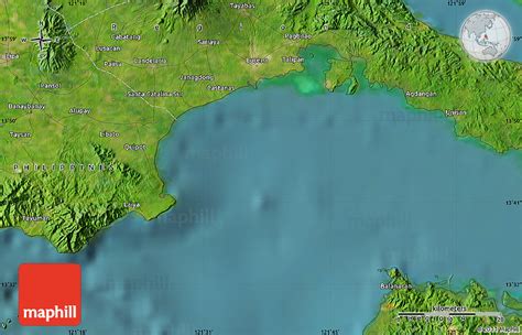 Detailed Satellite Map of Agdangan .